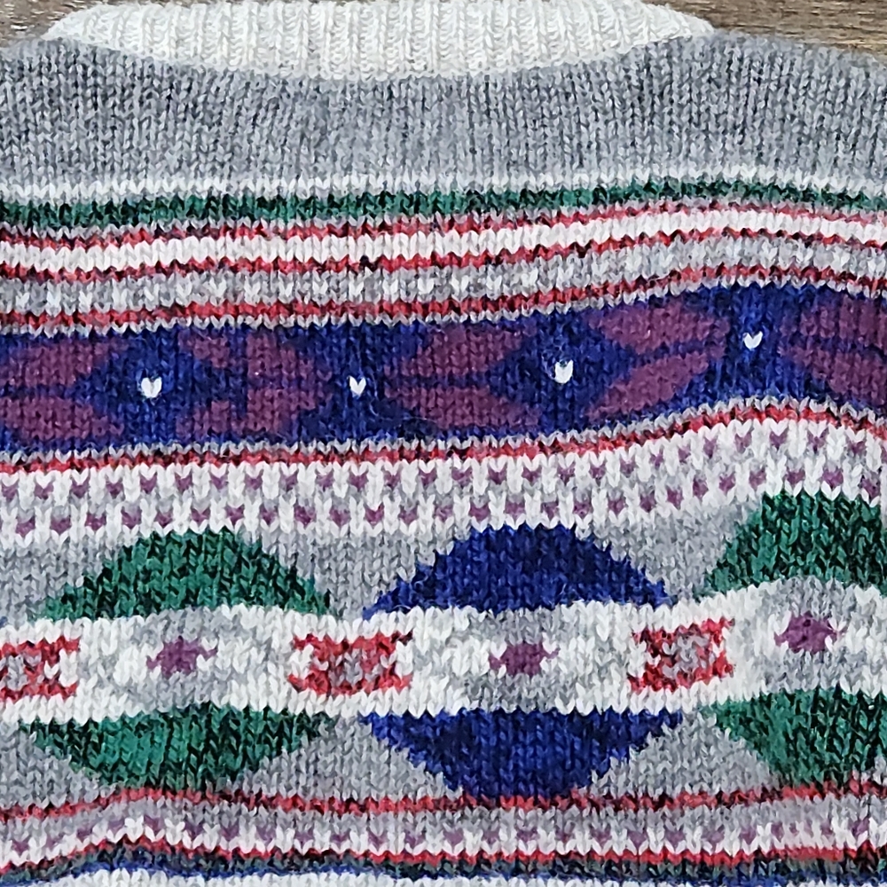 Vintage Woolrich Sweater With An Aztec Pattern, G… - image 5